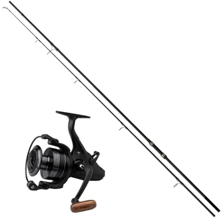 Karpfencombo After Dark G2 10` 3,00m 3.00lbs + Avenger 4000 BF Freilaufrolle
