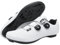 NGARY Rennradschuhe Herren Damen Fahrradschuhe Kompatibel mit Peloton Look SPD SPD-SL Delta Lock Pedal Rennrad Schuhe Draussen Spinning Schuhen,Weiß,40 EU