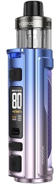 VOOPOO Argus Pro 2 Kit 80W Eingebauter 3000mAh Akku,DTL PnP X Pod-Kartusche (PnP X-Spule 0,3 Ω + 0,15 Ω) 5 ml elektronischer Zigarettenverdampfer, nikotinfrei (Sky Purple)