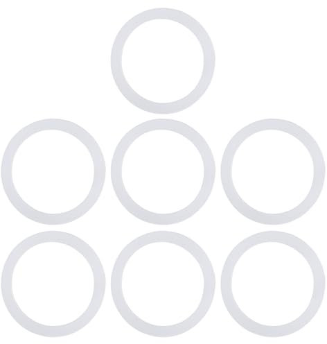 7Pcs Silicone Sealing Rings Gaskets Seal for Vacuum Bottle Stopper Thermal Cup Lid Flask Covers