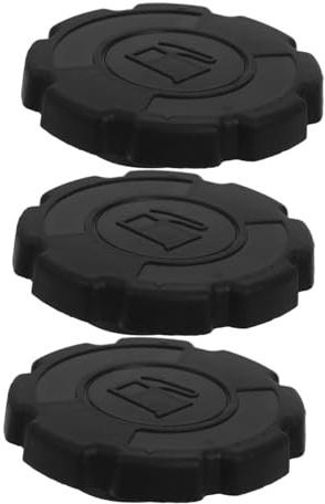 FONDOTIN 3pièces Capuchon De Réservoir De Pour Mini Et Motoculteurs Bouchon Étanche Et Compatible Avec Générateurs à Essence Accessoire Fiable Noir