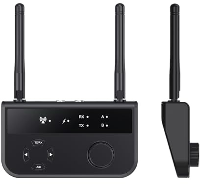 Car Play Wireless Adapter - Audio BT Adapter Receiver | Mp3 Player Transmitter, Auto Musik Player, TV Repeater, Flexibel für Home Stereo Mehrere Lautsprecher