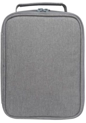 UncleS Étui De Voyage pour Poche 4 Petits PC Intérieurs Intérieurs Doubles À Fermeture Éclair Fermeture Éclair Zipperie en Mashée D'ordinateur Portable De Poche Portable Essentiel Ordinateur
