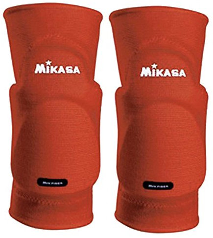 Mikasa, Kobe Mt6 Coppia Ginocchiere Volley Pallavolo Professional, Rosso, Sr Unisex-Adult