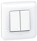 Legrand leg99692 – Interruptor conmutado doble Mosaic completo 10 A