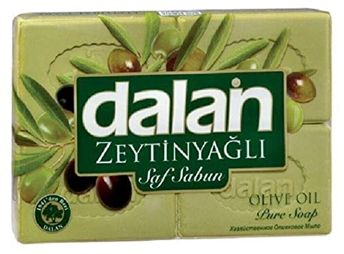 DALAN Olivenöl Seife Reine Seife 4x150 Gramm (600 Gramm)
