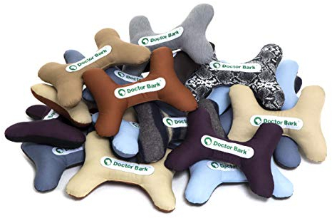 Doctor Bark Toy-Bone, Hunde-Spielzeug, waschbar bei 95°C IM GANZEN, perfekt für alle Hunderassen und Größen