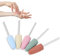Broca de manicura, 5 piezas Esmeriladoras de uñas Brocas de manicura Máquinas herramientas de manicura Esmalte de silicona Esmeriladores de uñas Brocas de fresado Taladro de alisado para uñas