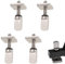 4 Sätze Surfbrett Longboard Fin Schraube, Surfboard Screw, Dauerhaft Rostfreier Stahl M4 Surfbrettschraube für Long Board, Surfboard, Paddle Board und Stand Up Paddle Body Board (Silber)