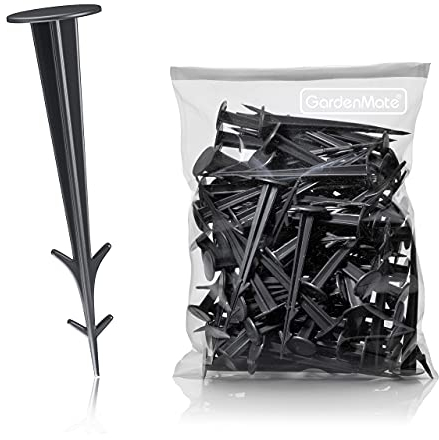 GardenMate 50 Erdanker Kunststoff schwarz 12cm UV stabilisiert