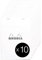Rhodia 16201C - Packung mit 10 Notizblöcken No.16, DIN A5 80 Blätter kariert 80g, Weiß, 1 Pack