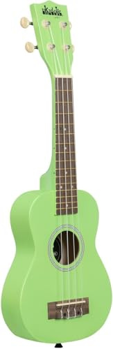 Einfarbige Ukadelische Sopran-Ukulele Grashüpfer