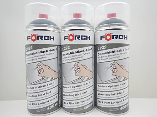 4 in 1 RAL 9011 GRAPHITSCHWARZ DICKSCHICHTLACK LACK SPRAY SPRAYDOSE 400ML (3)