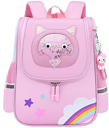 Sac à Dos pour Enfant 3-6 Ans - Cartable Fille et Garçon pour École et Voyage - Collège Primaire