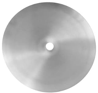 KAYA Shisha Ascheteller aus Edelstahl INOX Zubehör für Wasserpfeifen, Durchmesser 24cm, Lochgröße 2cm, kein Logo
