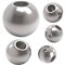 ZOENAE 5 Stück M8 Gewinde Halbloch Metrisch Edelstahl Durchmesser 15-50 mm Bohrkugeln Innengewinde Sackloch Glatte Kugelperle (Size : 18mm)