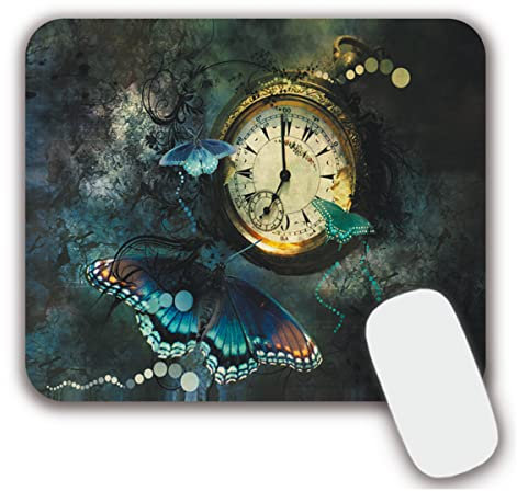 AOKSUNOVA Mauspad Klein mit Motiv rutschfeste Mousepad Desgin 240 x 200 mm