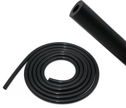Tuyau en silicone haute température - Noir, diamètre intérieur 3 mm, longueur 3 m - Tuyau d'aspiration pour eau de refroidissement, liquide de refroidissement, système de turbine