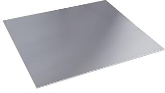 Brushed Stainless Steel Splashback | 750mm x 600mm x 8mm | Kitchen Oven Splash Guard | Easy DIY Installation