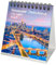 Deutschlandzauber City Lights Kalender für 2025 Format 10cm x 10cm Nächtliche Städte Deutschland - Seelenzauber