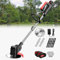 ABBNIA Tondeuse à Gazon électrique Robot Tondeuse à Gazon rotative désherbeur électrique Rechargeable agricole Maison désherbeur sans Fil Batterie au Lithium 24 V, 24 V/4,0 Ah