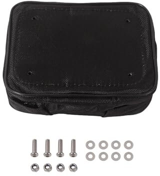 UPGENT Borsa Porta Attrezzi Universale Per Moto Fuoristrada Nera Per XR CR XL - Kit Di Attrezzi Per Parafango Posteriore e Sella