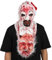 Nezababy Terrifier Clown Maske - Horror Cosplay Evil Grusel Festival Zubehör - Halloween Kostüm Party Gadgets (Clown Maske-C)