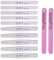 DLPRK 12 piezas Limas de Uñas Profesionales, Doppelseitige Einweg, Lima Uñas Gel 100/180, para Uñas de Doble Cara, Set Gel Acrílico, uñas con Lavable, para Uso Doméstico y Salón (100/180)