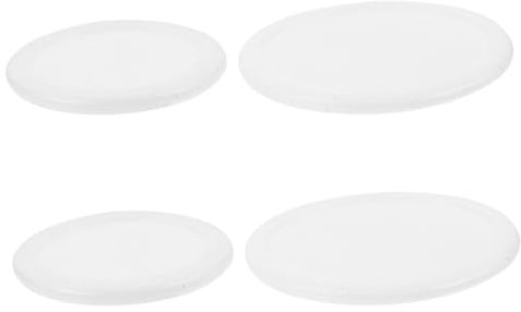 JUMPLAWN Stethoskopmembran Teile Stethescope Halter -Membranabdeckung -Abdeckung Ersatzteile für Stethoskope -Hülle Ersatz-Ohrstöpsel PVC Weiß