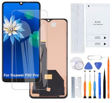 H&LYCYJ Pantalla LCD para Huawei P30 Pro TFT VOG-L29 VOG-AL00 VOG-TL00 HW-02L LCD Montaje con kit (sin huellas dactilares, pantalla no curvada)