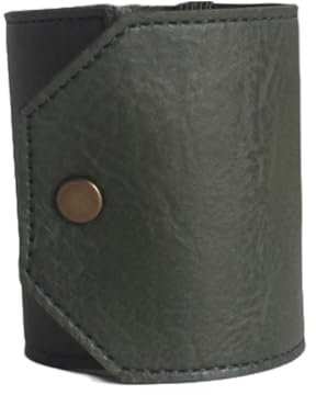 yuhlkopm Geldumschläge Brieftasche aus echtem Leder Cash Wrap Brieftasche Put Geldumschläge Brieftasche aus echtem Leder Geldbörse Organizer, E