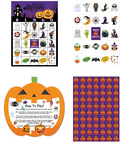 Juego de mesa de Halloween genérico x | Entretenimiento festivo para,, Reuniones, Fiestas, Casa, Eventos Sociales, Colegio, Clase, Camping, Regalos de Fiesta