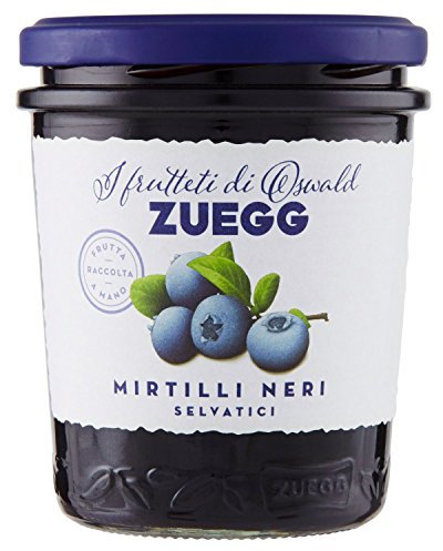 Zuegg - Confettura Extra di Mirtilli Selvatici - 12 pezzi da 320 g [3840 g]