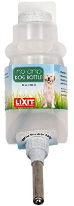 Lixit Top Fill Water Bottle for Dogs - Non Drip - 1 Piece, White