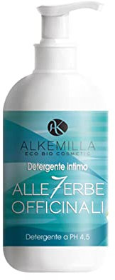 Detergente Intimo Bio alle 7 Erbe Officinali PH 4.5-250 ml - Alkemilla