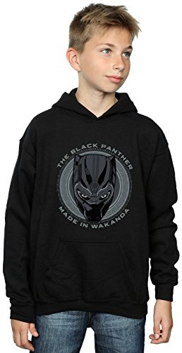Marvel Boys Black Panther Made in Wakanda Hoodie