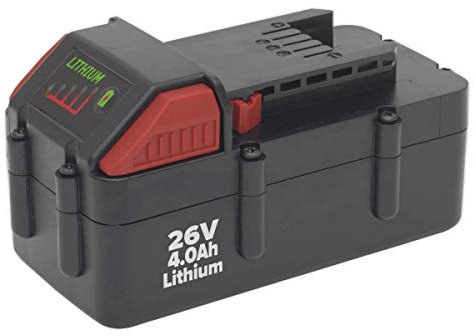 Sealey CP26BP 26V 4Ah Li-ion Power Tool Battery for CP2612 and CP2634
