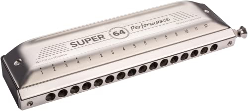 HOHNER Mundharmonika, Super 64 Performance, chromatisch