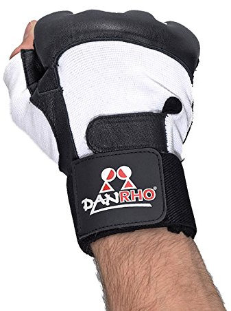 DanRho Handschuhe Lift'n Punch, Größe:S, Farbe:Schwarz / Weiß