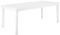 Beliani Esszimmertisch weiß 90 x 180 x 76 cm Holztisch Cary