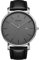 BUREI Herrenuhr, Minimalistisch Analog Quarz Uhr Wasserdicht Ultradünne Herrenuhr Lederarmbanduhr, Männergeschenk.