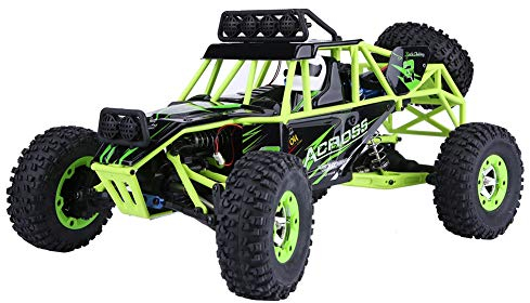 Ferngesteuertes Auto, 4WD Groß Größe RC Rock Crawler Elektrisches RC-Auto mit 2,4 GHz 1:12 Fernbedienung Truck Off Road Fahrzeug mit LED Lichter für Kinder Hobby Jugendlichen