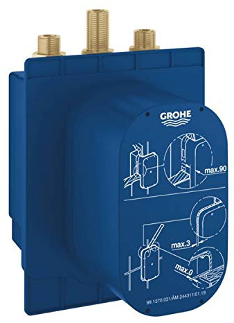 GROHE Eurosmart CE - Unterputzkörper (mit Dichtmanschette, Rückflussverhinderer mit Sieb), 36416001