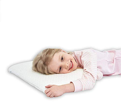 Kinder Memory Foam Kissen Oeko-Tex Flaches Kopfkissen für Kinder (3-8 Jahre)