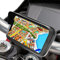 Handyhalterung Motorrad mit ladefunktion Schnellladung 2.1A Schutzhülle Antireflex Visier Gültig für Smartphones bis 7,5 Universell kompatibel mit Allen Arten von Lenkern Motorrad handyhalterung