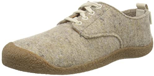 KEEN Damen Mosey Derby Sneaker, Taupe Filz-Birke, 37 EU