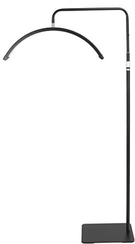 Kosmetiklampe, Halbmond Lampe, 24 Zoll 36 W LED Stehleuchte, Halbmond 7 Farben Stehende Schönheitslampe Drahtsteuerung Fernbedienung Lampe Für Wimpernverlängerung SPA Gesichtspflege 3200K Bis 5600K