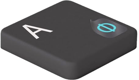 hoopomania RUSSISCHE Aufkleber für Tastatur [hellblau - 5x6mm] Tastatur Buchstaben Aufkleber russisch