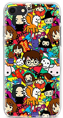 ERT GROUP mobile phone case for Iphone 7/8/ SE 2/ SE 3 original and officially Licensed Harry Potter pattern 247 optimally adapted to the shape of the mobile phone, case made of TPU