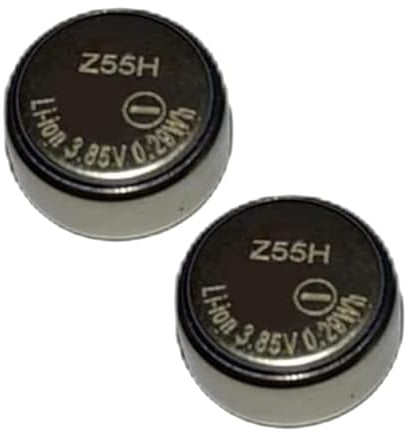 Backupower Lot de 2 batteries de rechange 3,85 V 70 mAh 0,29 Wh Z55H compatibles avec les casques Bluetooth WF-1000XM4 WF1000XM4 WF-SP900